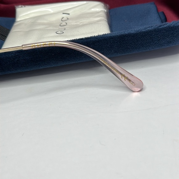 Ship same day - 💯 - New Authentic GUCCI Gold Heart Sunglasses - Picture 16 of 17